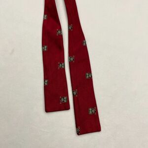 Vintage Harvard Medical School Bow Tie Class of 1933 Veritas Maroon 40s 50s
